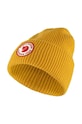 Вълнена шапка Fjallraven 1962 Logo щампа жълт F78142.161