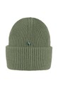Vlnená čiapka Fjallraven 1968 Logo F78142.677 zelená AW23
