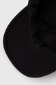 A.P.C. czapka z daszkiem bawełniana czarny COCPR.M24069
