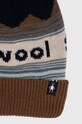 Smartwool czapka z domieszką wełny SW018125 brązowy AW24