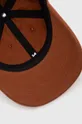 brązowy Norse Projects czapka z daszkiem bawełniana Twill Sports Cap