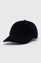 Norse Projects cotton baseball cap Wide Wale Corduroy Sports Cap plain navy N80.0131.7004