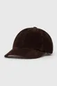 brown Norse Projects cap Wide Wale Corduroy Sports Cap Unisex