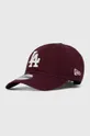 μπορντό Βαμβακερό καπέλο του μπέιζμπολ New Era Unisex