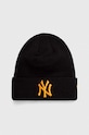 Шапка New Era аппликация чёрный 60424780