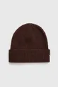 brązowy New Era czapka z domieszką wełny Unisex
