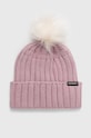 Шапка з домішкою вовни Converse з додаванням вовни рожевий 10023959.A04