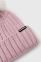 Шапка з домішкою вовни Converse 10023959.A04 рожевий AW23