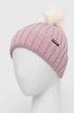 Аксесуари Шапка з домішкою вовни Converse 10023959.A04 рожевий