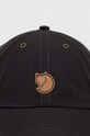 Fjallraven czapka z daszkiem Vidda F77357 czarny AW24