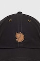 Fjallraven czapka z daszkiem Vidda F77357 czarny AW25