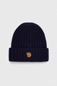 Fjallraven berretto Byron lana blu navy F77388