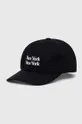 czarny Corridor czapka z daszkiem New York New York Cap Unisex