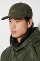 Бавовняна бейсболка Corridor Corridor Script Cap HT0096 зелений