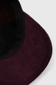 maroon Drôle de Monsieur La Casquette Corduroy