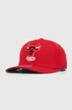 rosso Mitchell&Ness cappello con visiera con aggiunta di cotone Unisex