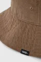 Vans kapelusz bawełniany brązowy