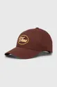 καφέ Βαμβακερό καπέλο του μπέιζμπολ Vans Unisex