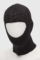 Μπαλακλάβα με μείγμα μαλλιού Bomboogie LW8269TTRWO μαύρο ZW23
