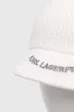 fehér Karl Lagerfeld csősál gyapjúkeverékből