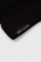 Akcesoria Alpha Industries kominiarka Label Balaclava 138901.03 czarny