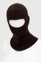 brown Drôle de Monsieur wool balaclava La Cagoule Unisex