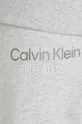 γκρί Παιδική βαμβακερή αθλητική φόρμα Calvin Klein Jeans