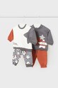 Sada pre bábätká Mayoral Newborn 2-pak s elastanom sivá 2690.1N.Newborn.9BYX