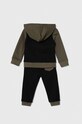 Guess dres bawełniany niemowlęcy I3BG03.KAX73.9BYX czarny AW23