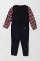 Otroški komplet Guess N3BG02.KAE30.9BYX mornarsko modra AW23