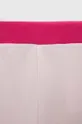 różowy Guess komplet dresowy bawełniany niemowlęcy