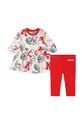 Kenzo Kids komplet dziecięcy nadruk biały K08064