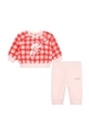 красный Комплект для младенцев Kenzo Kids Для девочек