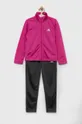 розовый Детский спортивный костюм adidas Для девочек