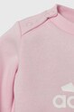 Dziewczynka adidas dres dziecięcy IJ8856 różowy