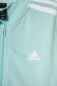 Dziewczynka adidas dres dziecięcy IM0283 turkusowy