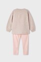 Παιδικό σετ Mayoral 4789.6J.Mini.9BYX μπεζ AW23