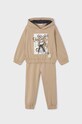 Mayoral dres dziecięcy 4864.6M.Mini.9BYX beżowy AW23