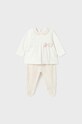 Mayoral Newborn komplet niemowlęcy dzianina beżowy 2501.2A.Newborn.9BYX
