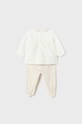 Mayoral Newborn komplet niemowlęcy 2501.2A.Newborn.9BYX beżowy AW23