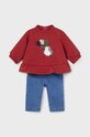 Mayoral Newborn komplet niemowlęcy wzorzyste czerwony 2598.2T.Newborn.9BYX