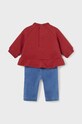 Mayoral Newborn komplet niemowlęcy 2598.2T.Newborn.9BYX czerwony AW23