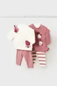 ροζ Σετ μωρού Mayoral Newborn 2-pack Για κορίτσια