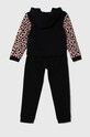 EA7 Emporio Armani dres dziecięcy 6RFV15.FJCQZ czarny AW23