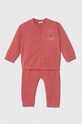 United Colors of Benetton baba pamut tréningruha dzsörzé lila 3J70AK007.G.W.SEASONAL