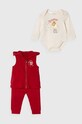 Комплект за бебета Guess щампа червен S3BG04.KA6W0.9BYX