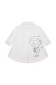 Karl Lagerfeld komplet bawełniany niemowlęcy czarny Z98142.71.81