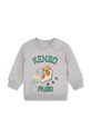 Chłopiec Kenzo Kids dres dziecięcy K08068.86.102 szary