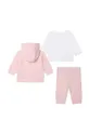 Παιδικό σετ Michael Kors 3-pack ροζ