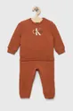 оранжевый Детский спортивный костюм Calvin Klein Jeans Детский